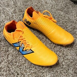 New Balance Vibrant Yellow Soccer Cleats